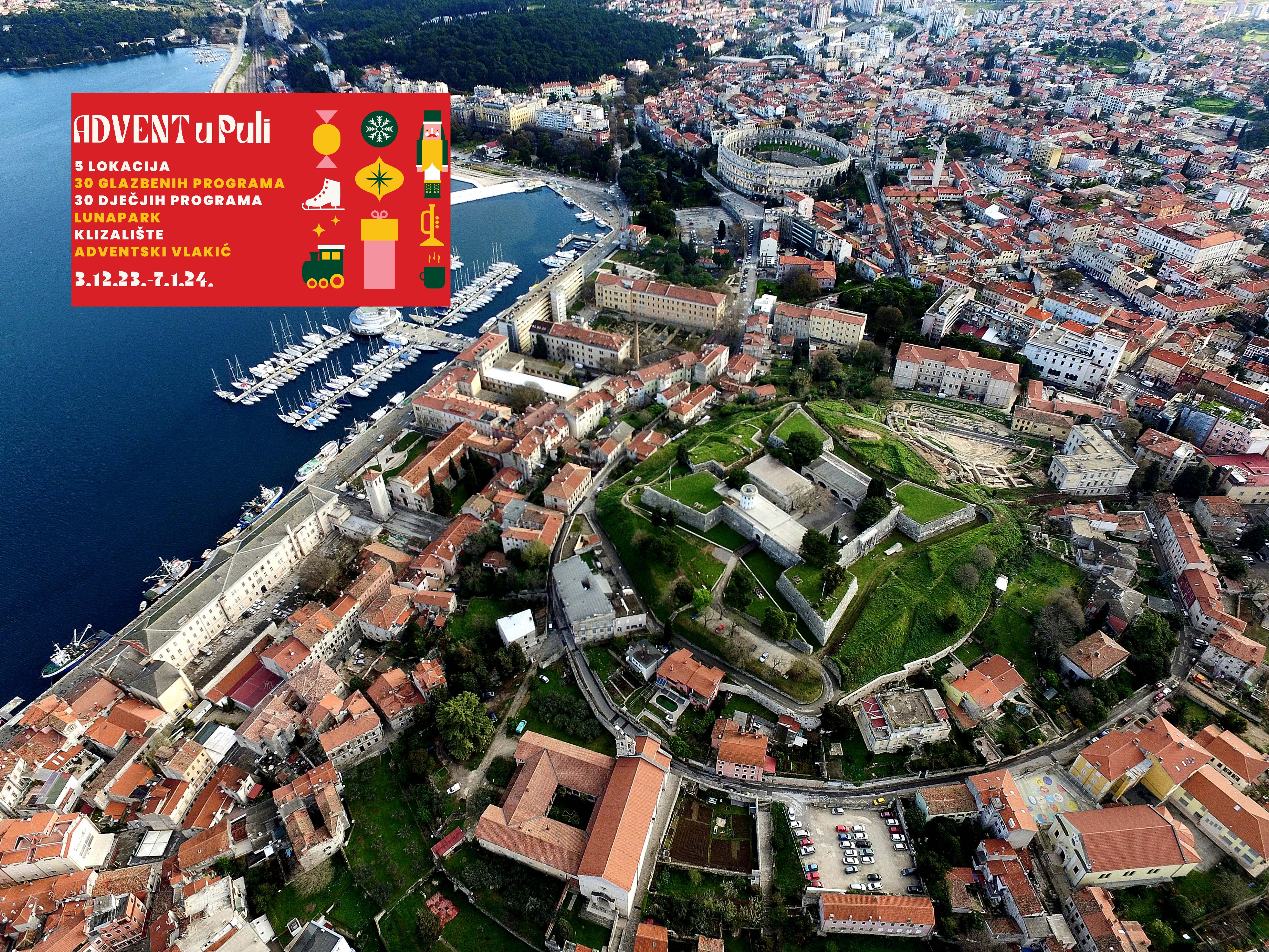 Ove nedjelje kreće bogat program u sklopu Adventa u Puli 